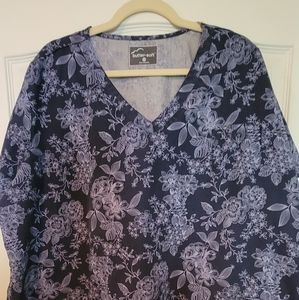 4X Women's Scrub Top